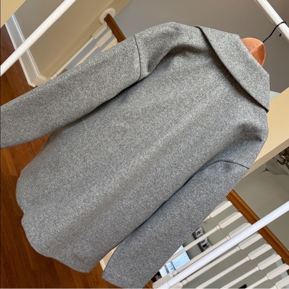 ZARA soft double breasted short coat - Picture 4 of 5